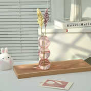 Vaso de Vidro Bolha – Decoração Nórdica Moderna e Elegante