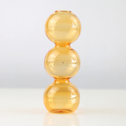 Vaso de Vidro Bolha – Decoração Nórdica Moderna e Elegante