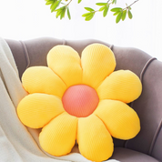 Almofada de Pelúcia em Formato de Flor – Macia e Decorativa