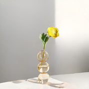 Vaso de Vidro Bolha – Decoração Nórdica Moderna e Elegante
