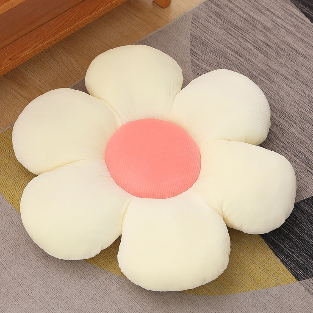 Almofada de Pelúcia em Formato de Flor – Macia e Decorativa