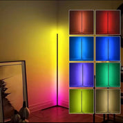 Luminária LED de Canto – Iluminação Elegante e Decorativa