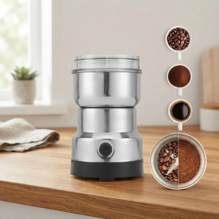 Moedor Triturador Elétrico em Aço Inox (com 4 lâminas)