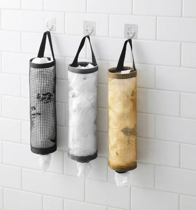 Bolsa Organizadora Dispenser de Sacolas Plásticas em Nylon