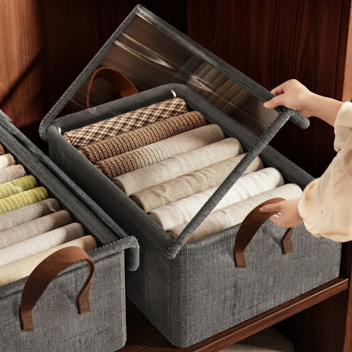 Kit 02 Caixas Organizadoras Oxford