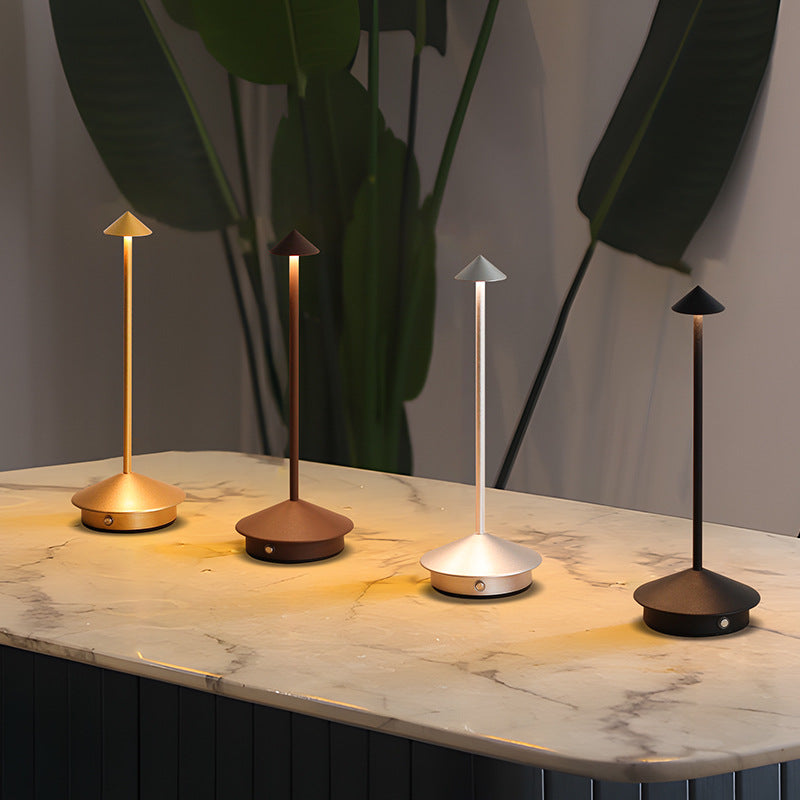 Luminária de Mesa LED Sem Fio Elegante