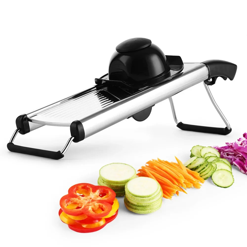 Cortador MasterSlice™ em Aço Inoxidável com Lâminas Ajustáveis