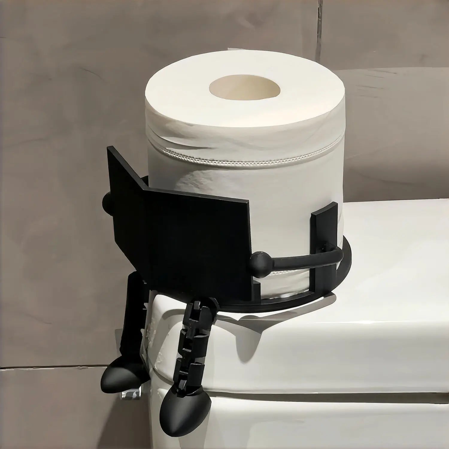Suporte Divertido para Papel Higiênico – Organizador Criativo para Banheiro
