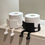 Suporte Divertido para Papel Higiênico – Organizador Criativo para Banheiro