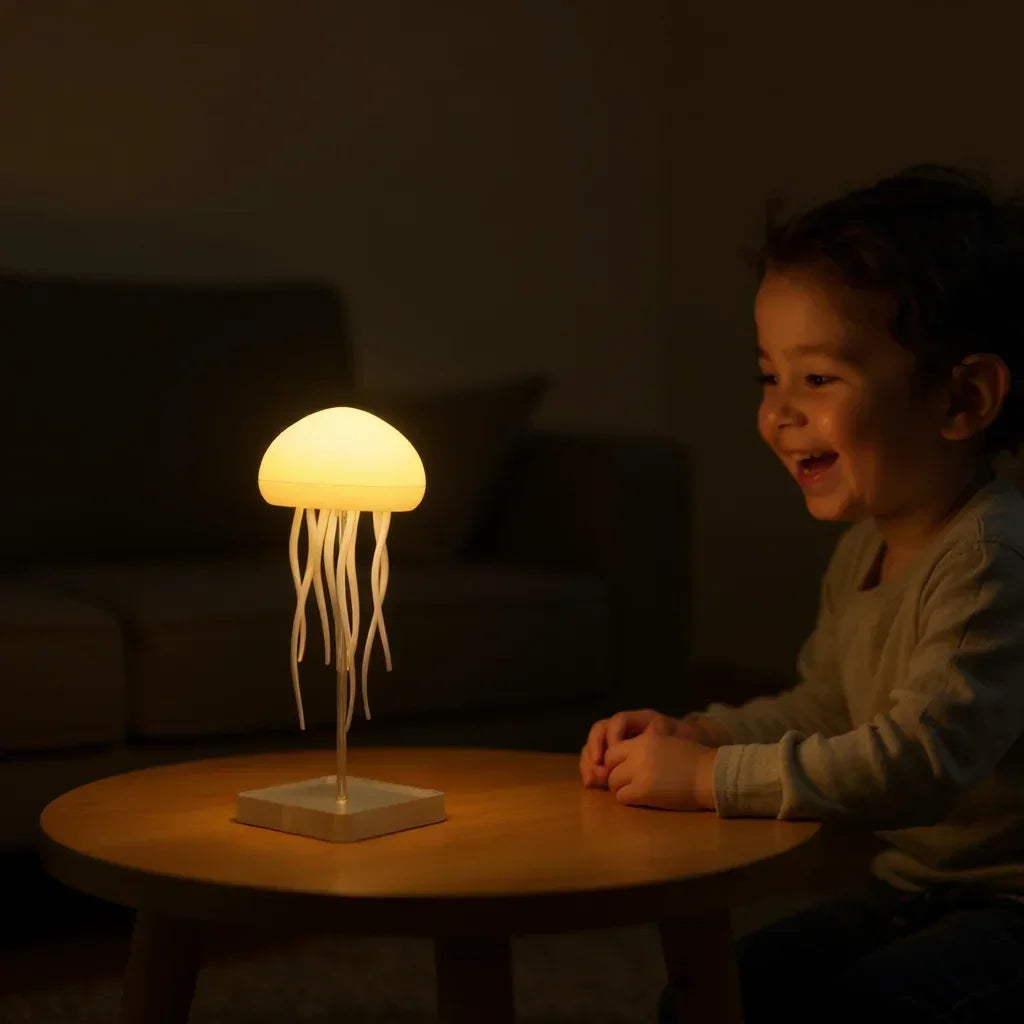 Luminária Medusa™ com Sensor de Som e Cores Dinâmicas