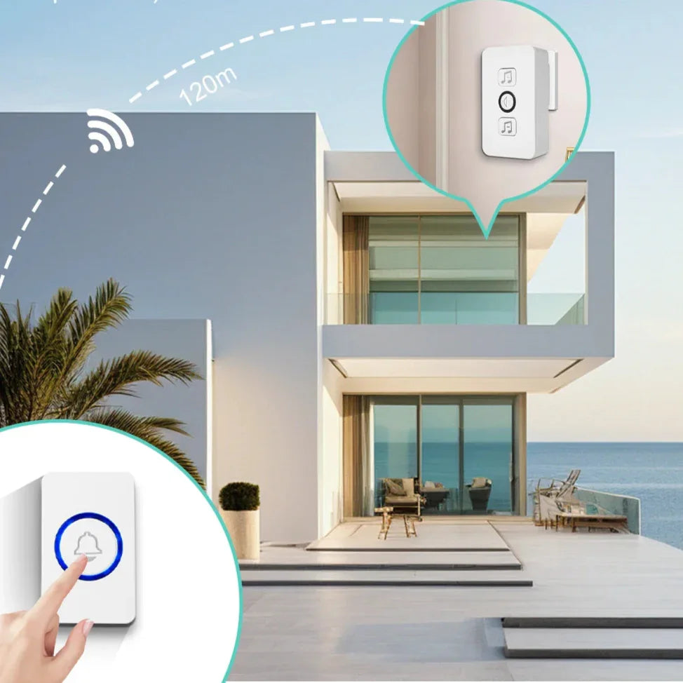 Campainha Sem Fio Inteligente   Tecnologia e Conforto para o Seu Lar!