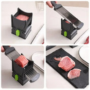 Fatiador Manual de Carnes  Padronização, Agilidade e Precisão no Corte de Carnes e Frios!