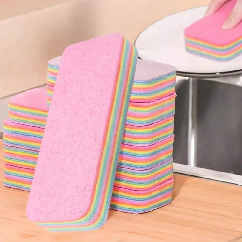 Esponja Multicolorida  com Camadas Absorventes e Torção Fácil