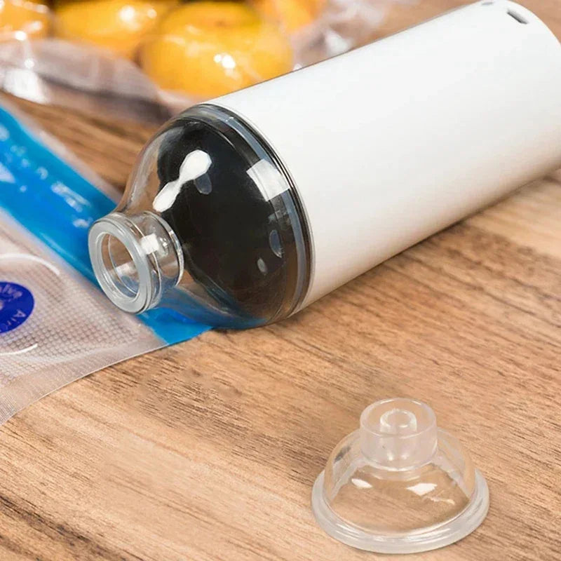 Seladora a Vácuo  com Sacos Reutilizáveis e Sistema Portátil USB