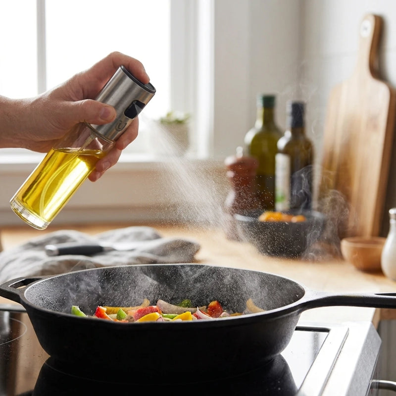 Pulverizador de Óleo de Vidro para Cozinhar