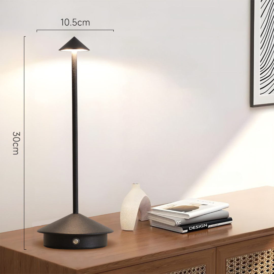 Luminária de Mesa LED Sem Fio Elegante