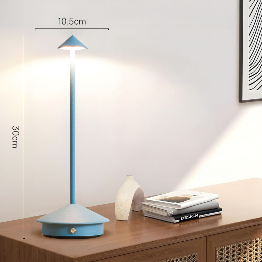 Luminária de Mesa LED Sem Fio Elegante