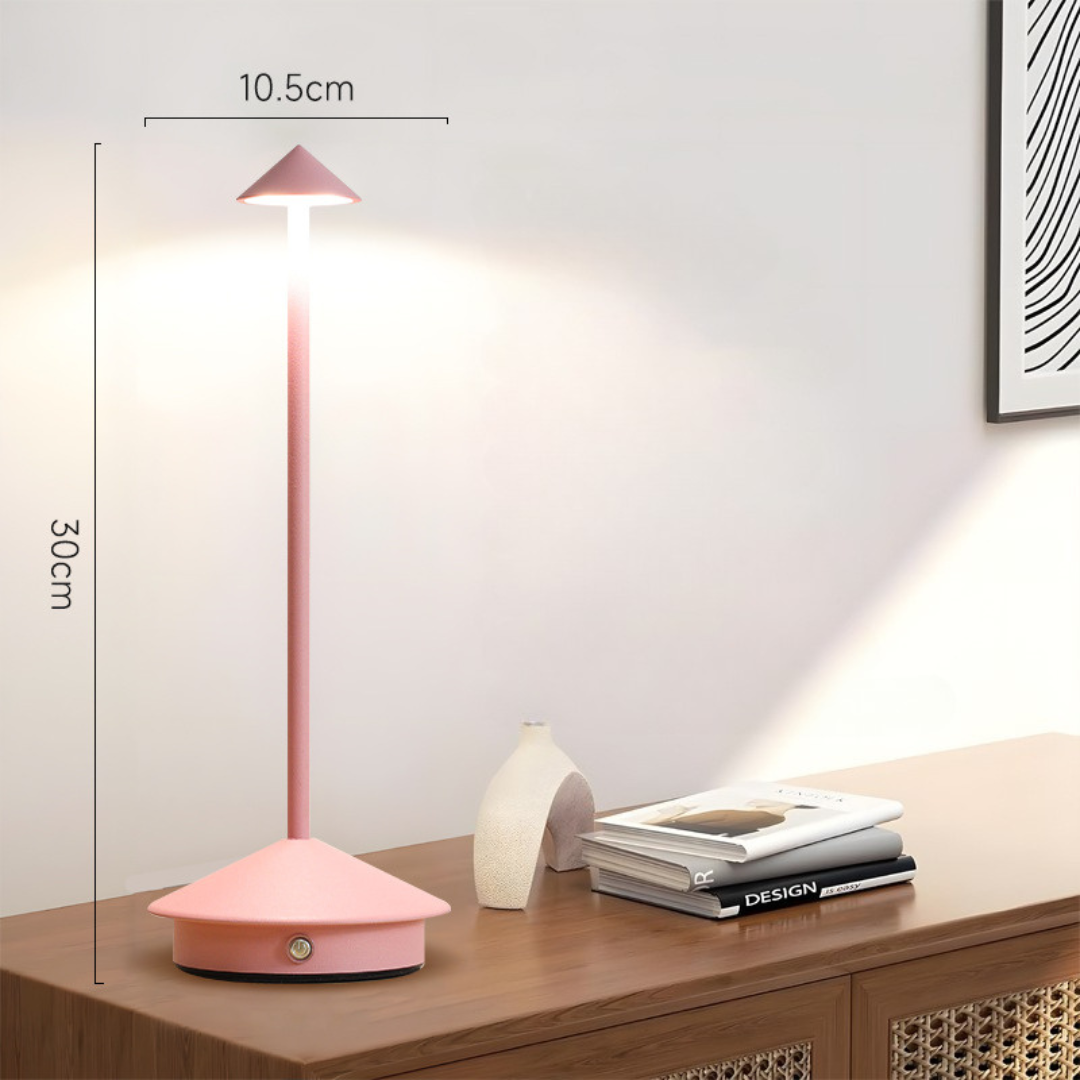 Luminária de Mesa LED Sem Fio Elegante