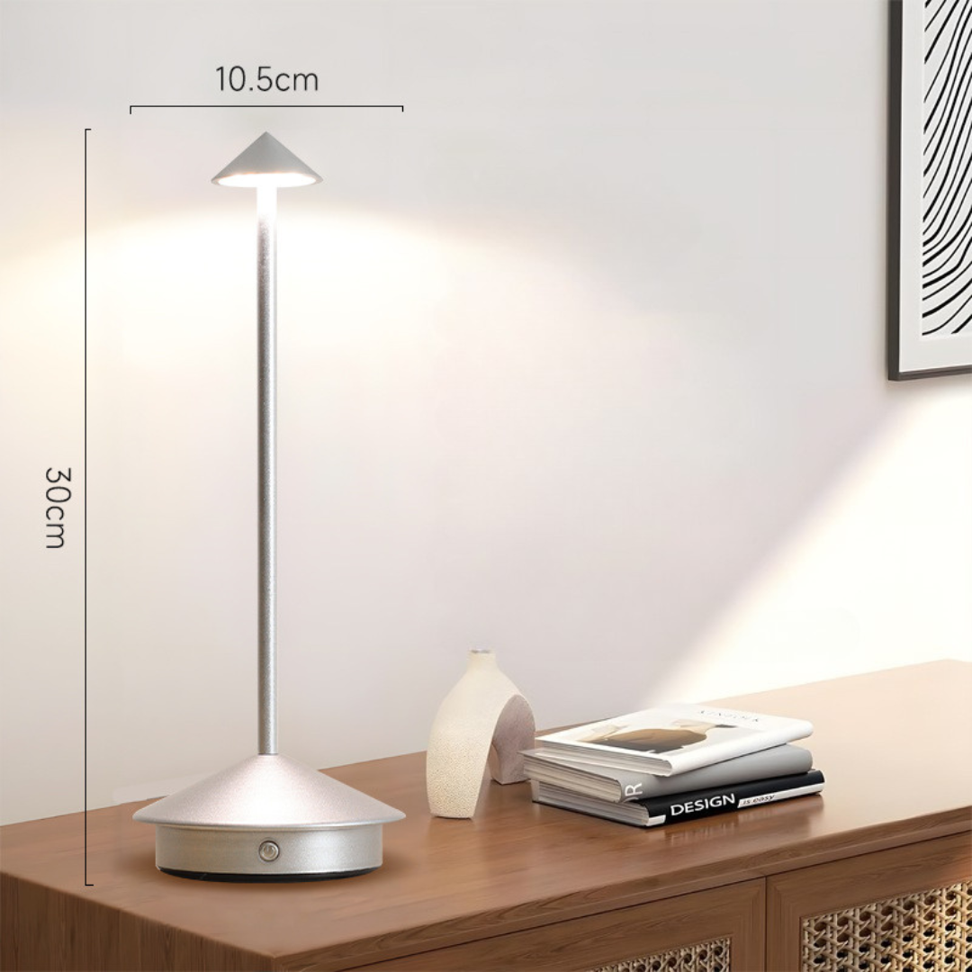 Luminária de Mesa LED Sem Fio Elegante