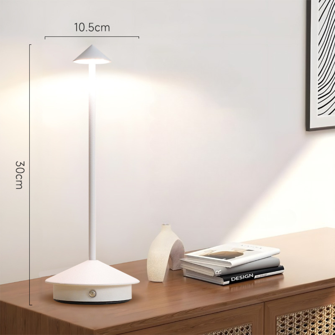 Luminária de Mesa LED Sem Fio Elegante