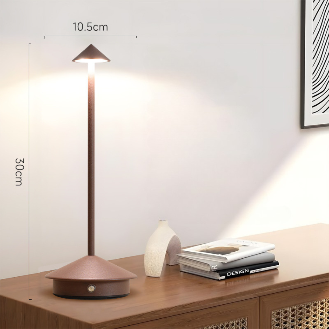 Luminária de Mesa LED Sem Fio Elegante