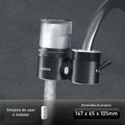 Purificador de Água Modern Lar™ com Filtro Lavável e Filtragem de 10 Camadas / Água Limpa, Prática e Segura em Cada Gota!
