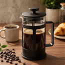 Cafeteira Prensa Francesa - Coffee Press em Vidro com Filtro em Inox