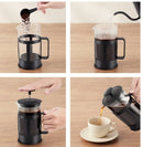 Cafeteira Prensa Francesa - Coffee Press em Vidro com Filtro em Inox