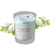 Vela Aromática de Cera de Soja em Copo de Vidro – 8 Fragrâncias
