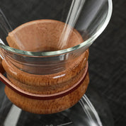 Cafeteira Pour Over 400ml com Filtro Reutilizável em Aço Inoxidável