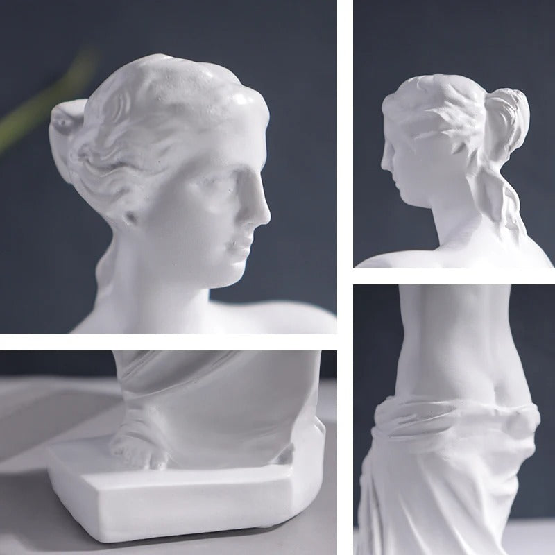 Estátua Vênus de Milo em Resina – Escultura Decorativa Clássica