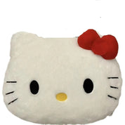 Almofada de Pelúcia Gatinha Fofa – Travesseiro Decorativo para Sofá e Carro