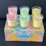 Vela Aromática de Cera de Soja em Copo de Vidro – 8 Fragrâncias