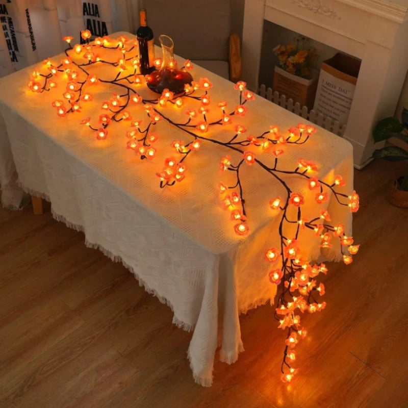 Galho Decorativo LED com Flores de Cerejeira – 72
