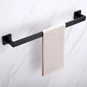 Porta-Toalhas de Parede em Aço Inoxidável – 40cm sem Furos com Gancho