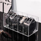 Organizador de Cintos e Gravatas em Acrílico – 3/5 Compartimentos para Armário e Closet