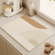 Tapete de Secagem Absorvente para Cozinha