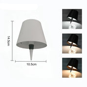 Luminária de Mesa LED Recarregável Touch